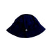 A Navy Sun Hats from Petit Bateau in size 12-18M for neutral. (Front View)