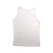 A White Sleeveless T Shirts from Petit Bateau in size 8Y for boy. (Back View)
