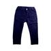 A Navy Jeans from Petit Bateau in size 12-18M for boy. (Front View)