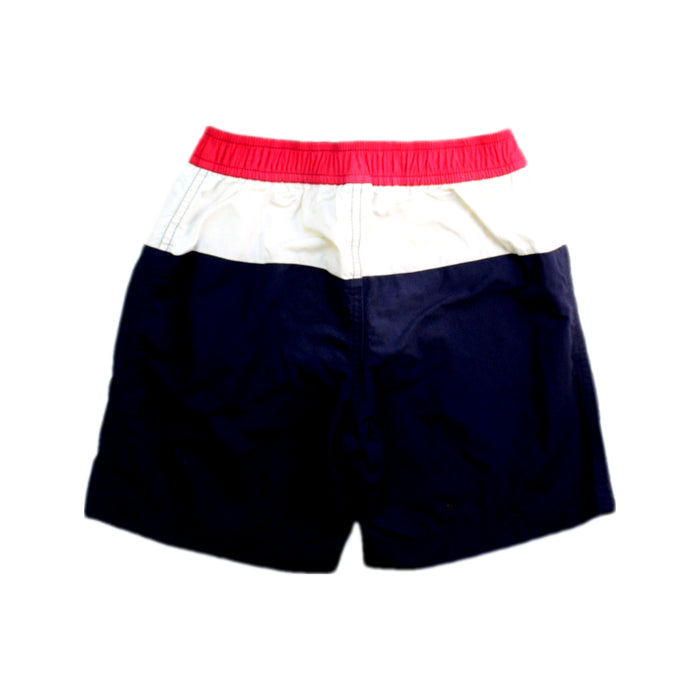 A Red Swim Shorts from Petit Bateau in size 6T for boy. (Back View)