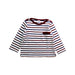 A White Long Sleeve Shirts from Petit Bateau in size 18-24M for boy. (Front View)