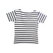 A Black Short Sleeve T Shirts from Petit Bateau in size 4T for boy. (Back View)