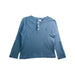 A Blue Long Sleeve Tops from Petit Bateau in size 3T for boy. (Front View)