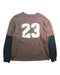 A Brown Sweatshirts from Air Jordan in size 14Y for boy. (Front View)