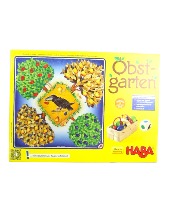 A Yellow Board Games & Puzzles from Haba in size 3T for girl. (Front View)