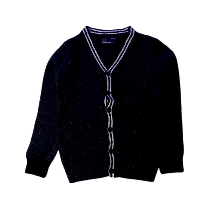 A Black Cardigans from Fred Perry in size 2T for boy. (Front View)