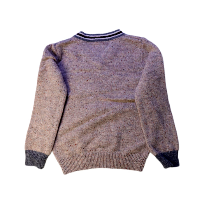 A Beige Knit Sweaters from Fred Perry in size 2T for boy. (Back View)