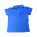 A Blue Short Sleeve Polos from Lacoste in size 2T for boy. (Front View)