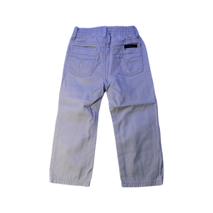 A Grey Casual Pants from Calvin Klein in size 2T for boy. (Back View)