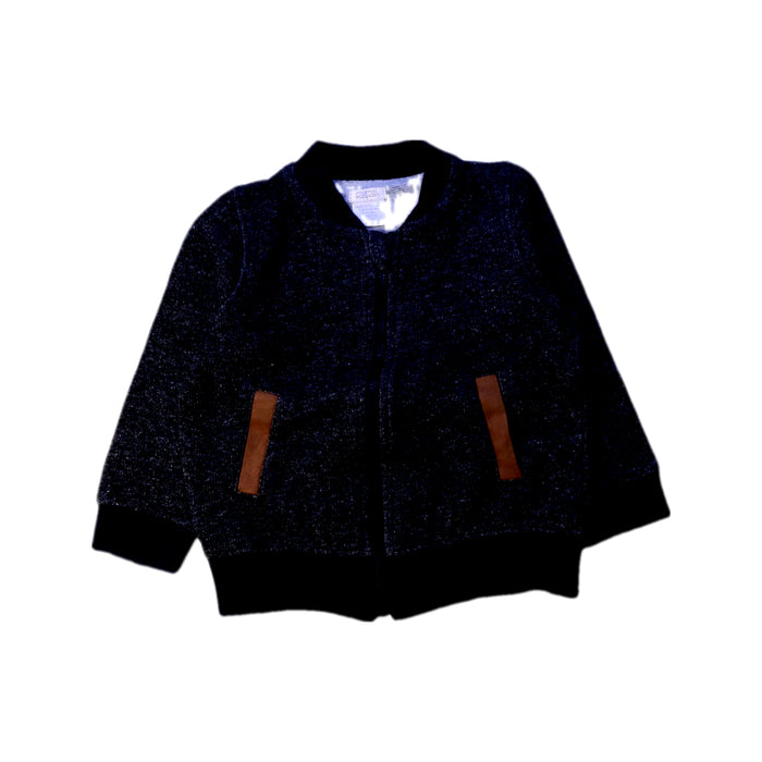 A Black Lightweight Jackets from Mamas & Papas in size 2T for boy. (Front View)