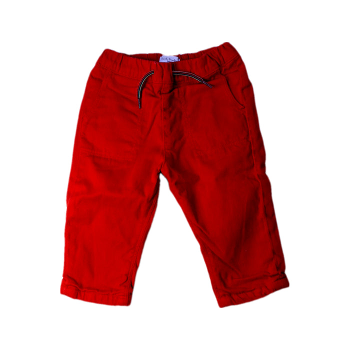 A Red Casual Pants from Paul Smith in size 6-12M for boy. (Front View)