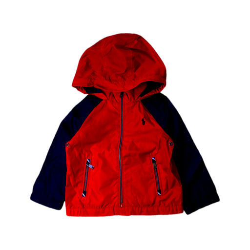 A Red Lightweight Jackets from Ralph Lauren in size 12-18M for neutral. (Front View)