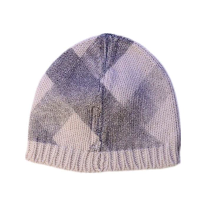 A Beige Beanies from Burberry in size 7Y for neutral. (Back View)