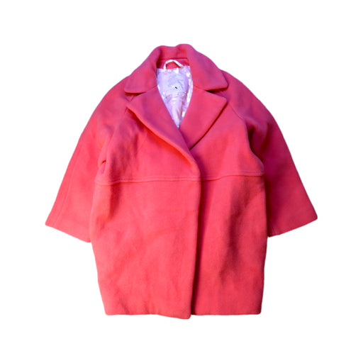 A Pink Coats from Burberry in size 6T for girl. (Front View)