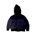 A Black Puffer/Quilted Jackets from Armani in size 6T for boy. (Front View)