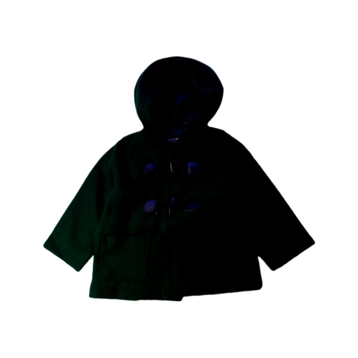 A Green Coats from Comme Ca Ism in size 18-24M for boy. (Front View)