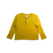 A Yellow Long Sleeve Tops from Petit Bateau in size 3T for boy. (Front View)