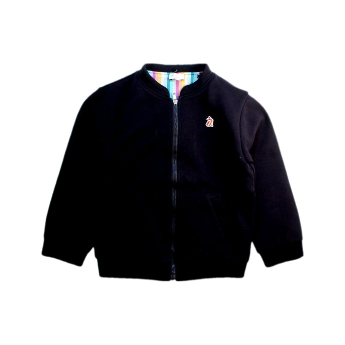 A Black Lightweight Jackets from Paul Smith in size 5T for boy. (Front View)