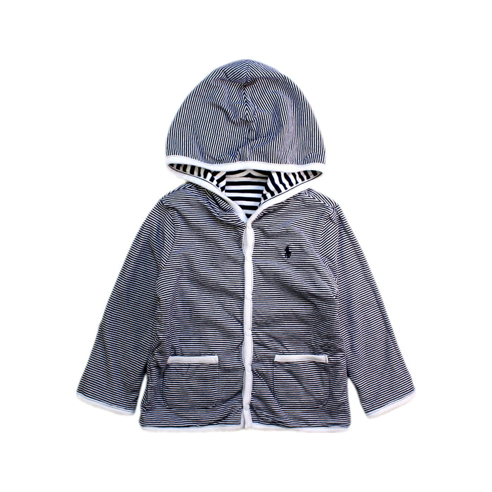 A Navy Lightweight Jackets from Ralph Lauren in size 18-24M for boy. (Back View)