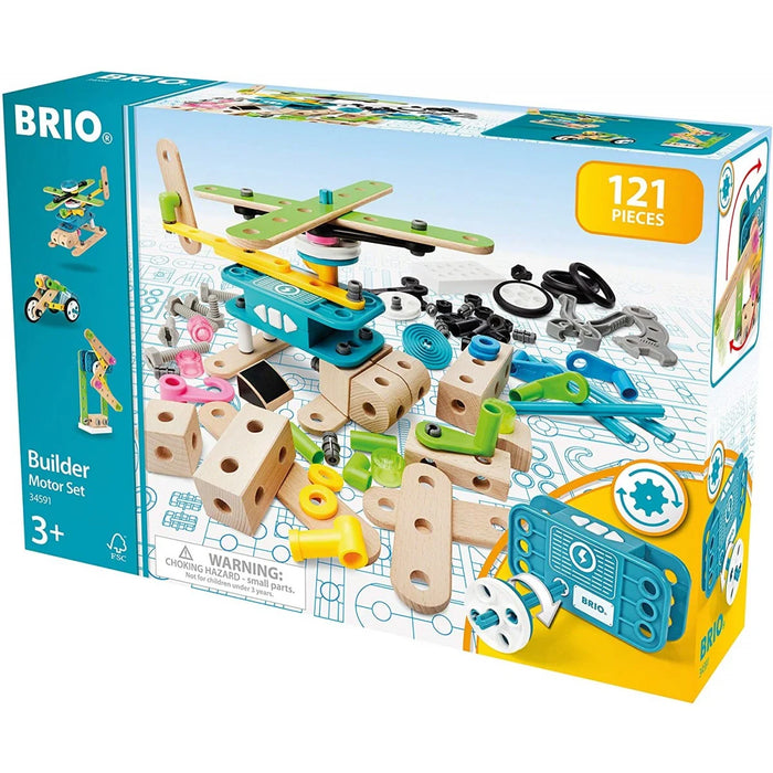 A Multicolour Lego & Building Blocks from Brio in size 3T for boy. (Back View)