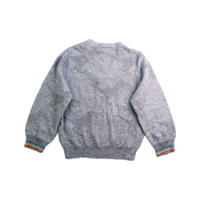 A Grey Cardigans from Paul Smith in size 2T for boy. (Back View)