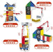 A Multicolour Lego & Building Blocks from Magna-Tiles in size 3T for boy. (Back View)