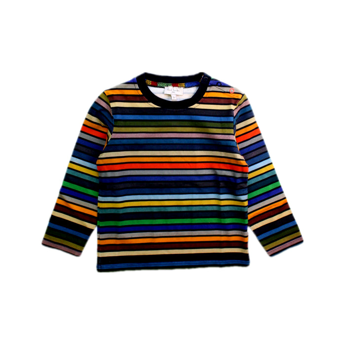 A Multicolour Long Sleeve T Shirts from Paul Smith in size 2T for boy. (Front View)