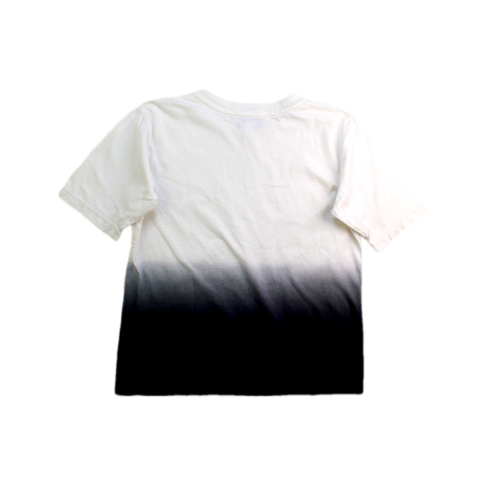 A White Short Sleeve T Shirts from Agnes B Enfant in size 6T for boy. (Back View)