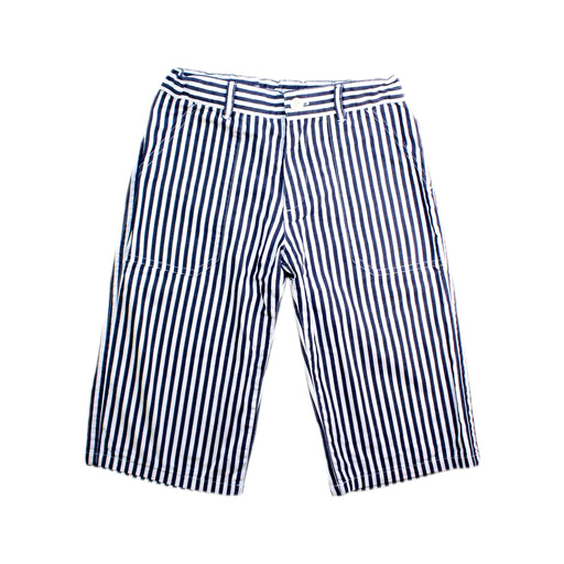 A Navy Shorts from Agnes B Enfant in size 8Y for boy. (Front View)