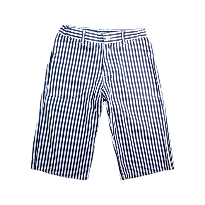 A Navy Shorts from Agnes B Enfant in size 8Y for boy. (Front View)