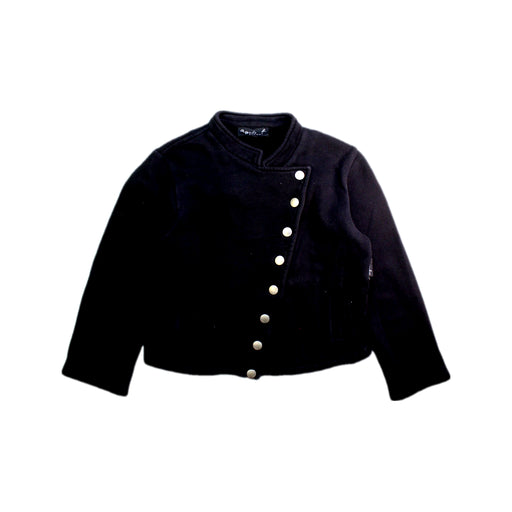 A Black Blazers from Agnes B Enfant in size 8Y for neutral. (Front View)