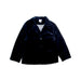A Navy Blazers from Petit Bateau in size 3T for boy. (Front View)