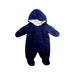 A Navy Puffer/Quilted Coats & Outerwear from Petit Bateau in size 3-6M for neutral. (Front View)