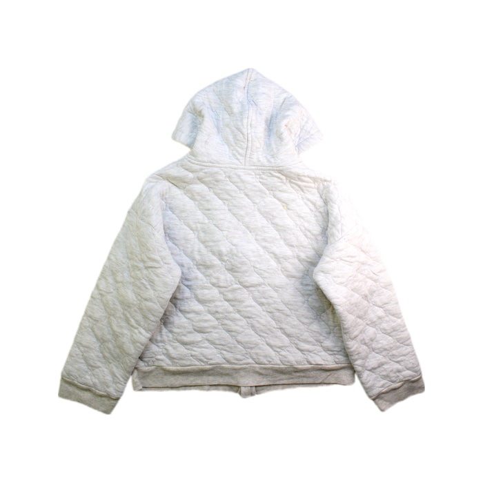 A White Puffer/Quilted Jackets from Petit Bateau in size 8Y for neutral. (Back View)
