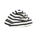 A White Beanies from Petit Bateau in size 12-18M for boy. (Back View)