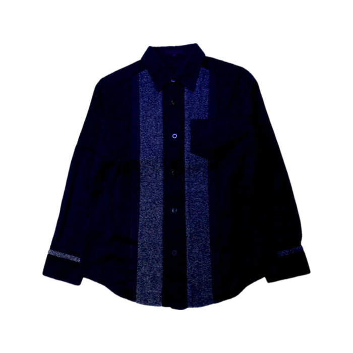 A Navy Long Sleeve Shirts from Nicholas & Bears in size 10Y for boy. (Front View)
