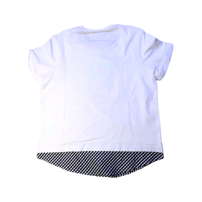 A White Short Sleeve T Shirts from Nicholas & Bears in size 8Y for boy. (Back View)