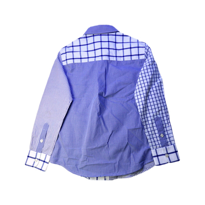 A Blue Long Sleeve Shirts from Nicholas & Bears in size 10Y for boy. (Back View)