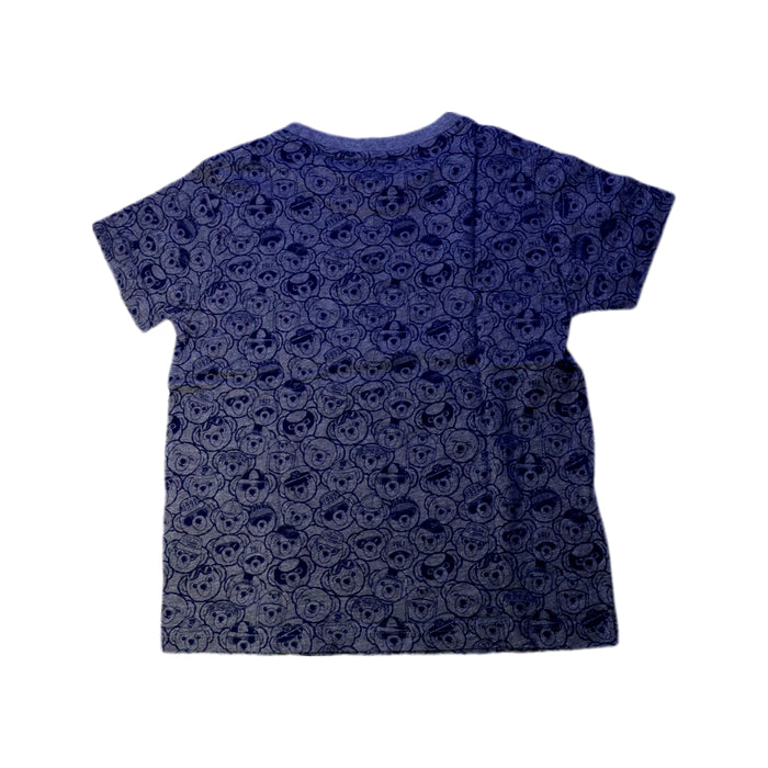 A Navy Short Sleeve T Shirts from Polo Ralph Lauren in size 7Y for boy. (Back View)
