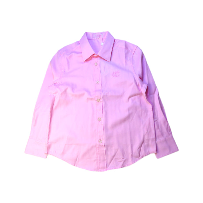 A Pink Long Sleeve Shirts from Nicholas & Bears in size 8Y for boy. (Front View)