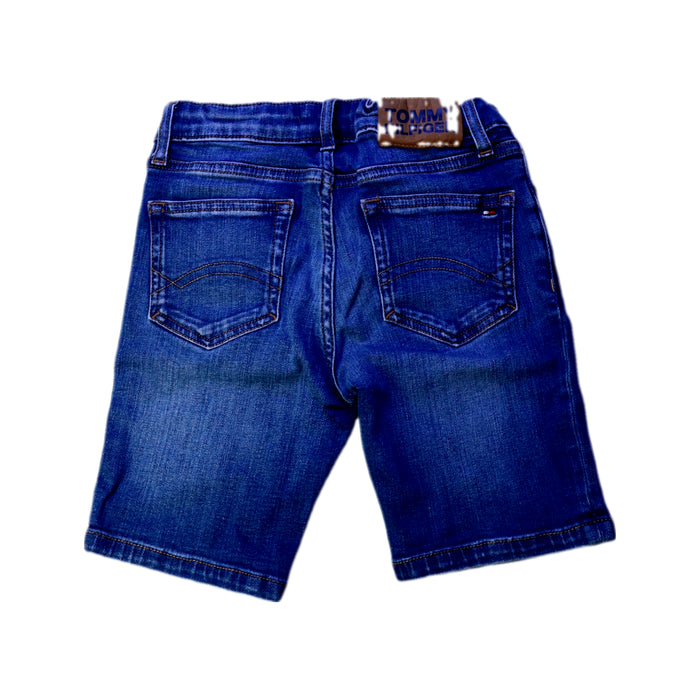 A Blue Shorts from Tommy Hilfiger in size 8Y for boy. (Back View)