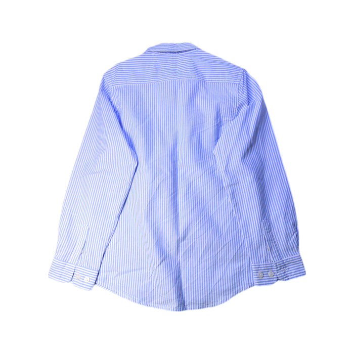 A Blue Long Sleeve Shirts from Tommy Hilfiger in size 7Y for boy. (Back View)