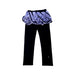 A Black Leggings from As Know As Ponpoko in size 7Y for girl. (Back View)