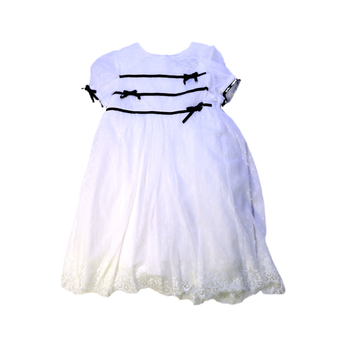 White Paisley Of London Elegant Lace Dress 4T — Retykle