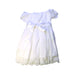 A White Short Sleeve Dresses from Paisley of London in size 4T for girl. (Back View)