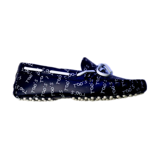A Navy Loafers & Moccasins from Tod’s in size 7Y for boy. (Front View)