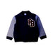 A Navy Lightweight Jackets from Petit Bateau in size 3T for boy. (Front View)