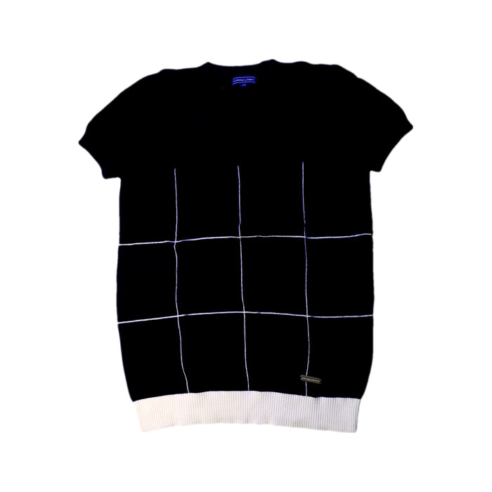 A Black Short Sleeve Tops from Nicholas & Bears in size 12Y for girl. (Front View)