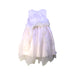 A White Sleeveless Dresses from Camilla in size 4T for girl. (Back View)