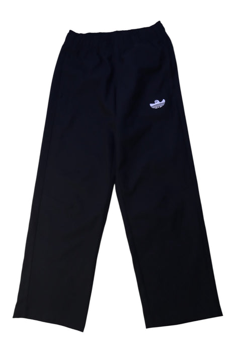 A Black Sweatpants from Adidas in size 7Y for neutral. (Front View)